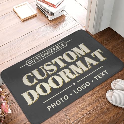 Custom Doormat Personalized Floor Mat by Custom