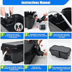 Hrensaw Small Weatherproof Electrical Connection Box, Outdoor Electrical Box - Image 6