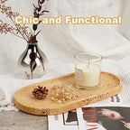 Koville Turkish Natural Travertine Decorative Marble Tray - Image 3