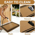 OLANLY Front Door Mat 71x34, Low Profile Doormat - Image 6