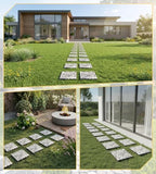 jxgzyy 4 Pcs Interlocking Stepping Stones Outdoor - Image 6