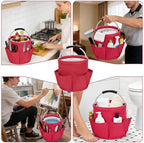 17L Foldable Waterproof Cleaning Supply Caddy - Image 7