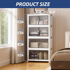 SAILUN 464Qt Stackable Storage Bins, Storage Cabinet - Image 6