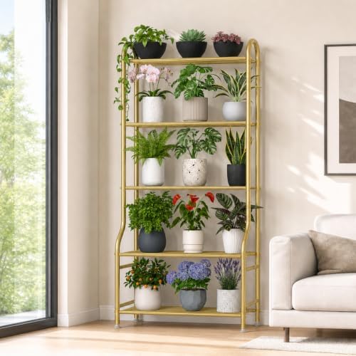 5-Tier Metal Plant Stand by Yutrchey