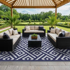 GENIMO Outdoor Rug, Waterproof Plastic Rugs - Image 6