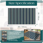 3x5 Striped Entry Rug - Image 7