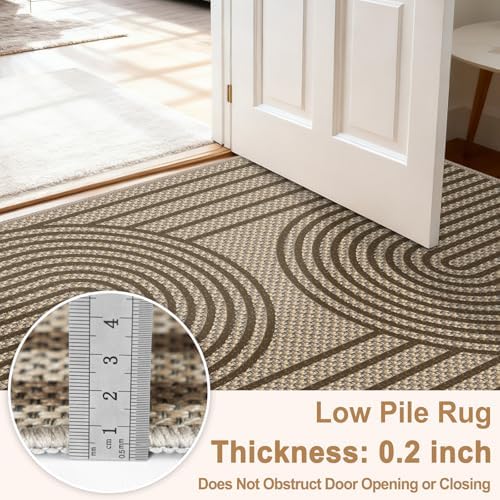 Faux Jute Rug for Living Room, Dining Room, Home Decor - Image 3