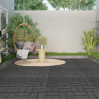 Interlocking Deck Tiles Outdoor Waterproof, Composite Patio Flooring - Image 2