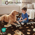 DUKINO 6x9 Washable Dog Area Rug - Image 4
