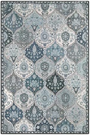 Lahome Moroccan Machine Washable Area Rugs, 4x6 Rug - Image 2