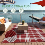 GENIMO Outdoor Rug 3'x5' Waterproof - Image 3