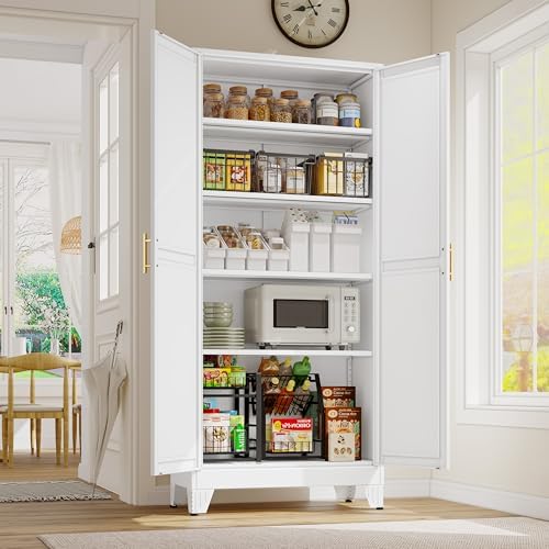 GAIOUS 71" Tall Metal Storage Cabinet by GAIOUS