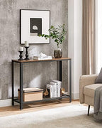 VASAGLE Console Table, 2-Tier Entryway Table - Image 4