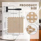 Drydiet 24 Pack Drainage Tiles Modular Interlocking Floor Tiles - Image 2