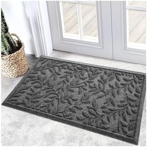 Bulijojo Sturdy Front Entrance Doormats, Durable Heavy Duty Welcome Mat by ShowYourStyle