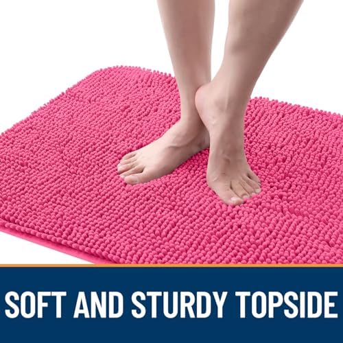 OLANLY Dog Door Mat for Muddy Paws 59x20, Super Absorbent Chenille Mud Mat - Image 4