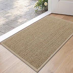 DEXI Ultra Thin Indoor Door Mat 17x30, Entrance Doormats by DEXI