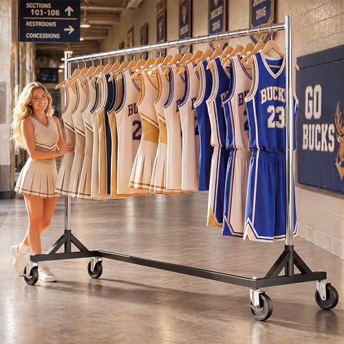 HOKEEPER Clothes Rack Z Rack Heavy Duty Clothing Rack - Image 7