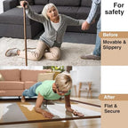 Carpet Edge Trim Binding Rug Protector Thin Rugs Deep Brown 10FT - Image 2