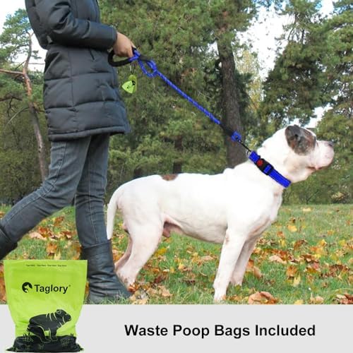Taglory Rope Dog Leash for Medium Large Dogs, 4 FT Padded Handle - Image 2