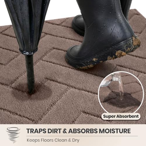 PURRUGS Dirt Trapping Door Mat Indoor Entrance - Image 2