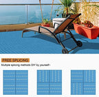 Goovilla Plastic Interlocking Deck Tiles, 36 Pack - Image 5
