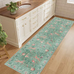 DUKINO 2x6 Runner Rug, Washable Animal Kitchen Rugs Non Slip - Image 4