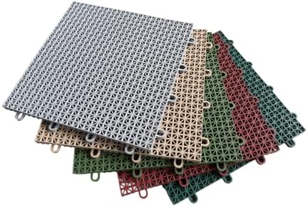 SnapLock DuraGrid 12"x12" Interlocking Deck Tiles, 24 Pack - Image 7