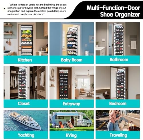 Kotkn 10 Tier Hanging Shoe Rack - Image 6