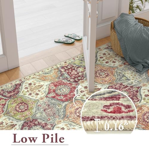 Lahome Washable Entryway Rug, 2x4 Kitchen Rugs - Image 6