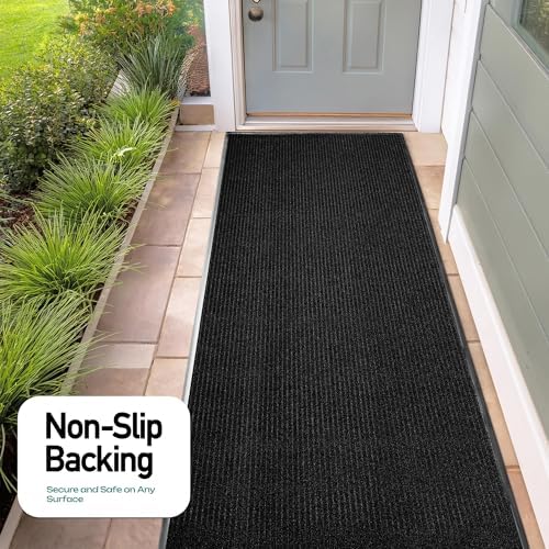 Commercial Grade Entry Mat, 3 x 10 Feet, MXM-RIB0310BK - Image 6