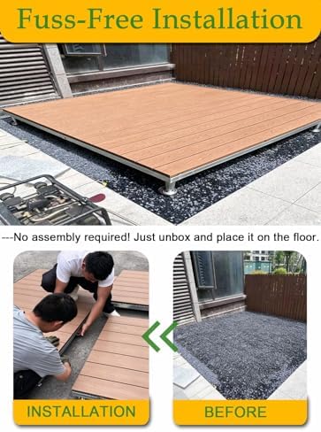 Weather-Resistant Elevated Floor, Modular Outdoor Platform, Durable - Image 5