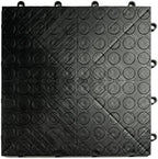 GarageDeck Coin Pattern, Durable Interlocking Modular Garage Flooring Tile by BigFloors