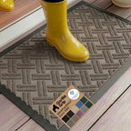 GORILLA GRIP WeatherMAX Door Mat, Indoor Outdoor by GorillaGrip