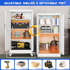 GAIOUS 47.2" Tall Metal Storage Cabinet - Image 3