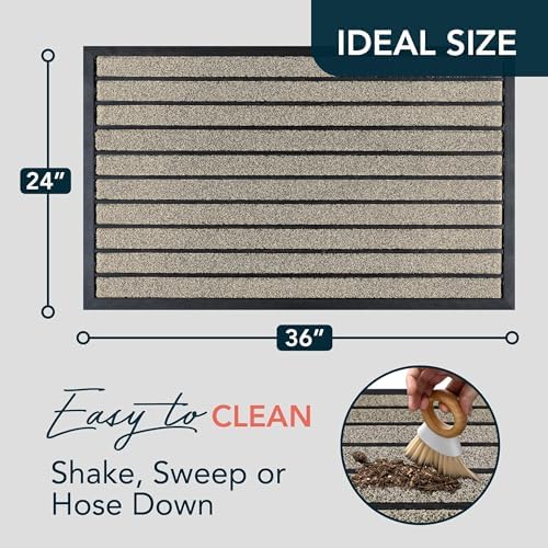 ubdyo Extra Durable Door Mat Outside Entrance - Image 2