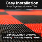 Caliber ProTech XT Garage Flooring, Trailer Flooring, Interlocking Traction - Image 4