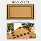 Front Door Mat Outside Non-Slip Welcome Doormat - Image 2