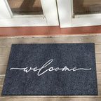 AAZZKANG Welcome Mats for Front Door Large 24"x36" - Image 2