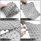 RITOLLO Modular Interlocking Cushion Drainage Floor Tiles, Yard -Gray - Image 3