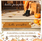 Fall 48''x16'' Long Doormat for Entrance Entry, Hello Pumpkin - Image 4