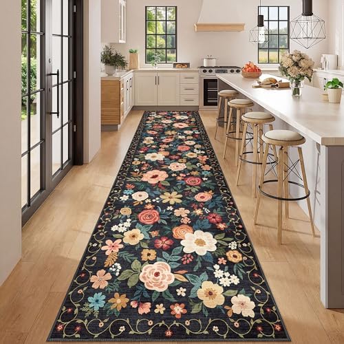 DUKINO 3x12 Washable Runner Rug, Long Hallway Runner Rug Non Slip - Image 3