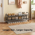 INGIORDAR 2 Tier Long Shoe Rack Organizer - Image 4