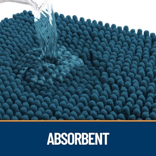 OLANLY Dog Door Mat for Muddy Paws 70x24, Super Absorbent Chenille Mud Mat - Image 3