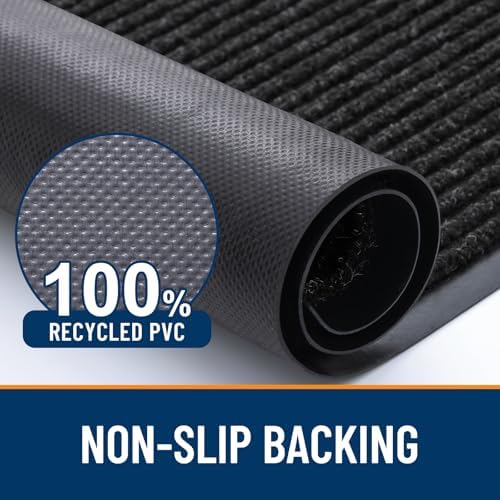 OLANLY 2-Pack Front Door Mats 71x23, Waterproof Heavy-Duty Doormats - Image 3