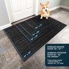 ubdyo Extra Durable Door Mat Outside Entrance - Image 3
