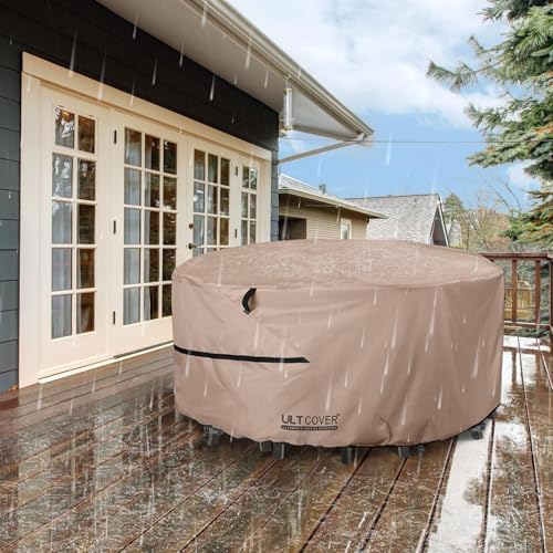 ULTCOVER Waterproof Round Patio Table Cover 60 inch - Image 6