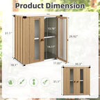 AECOJOY Outdoor Storage Cabinet Waterproof - Image 2