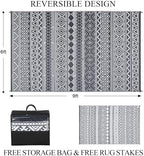 GlowSol 6x9 Outdoor Rug Waterproof Carpet - Image 2