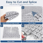 Interlocking Drainage Tiles 24PCS Modular Interlocking Cushion 12" x 12" - Image 4
